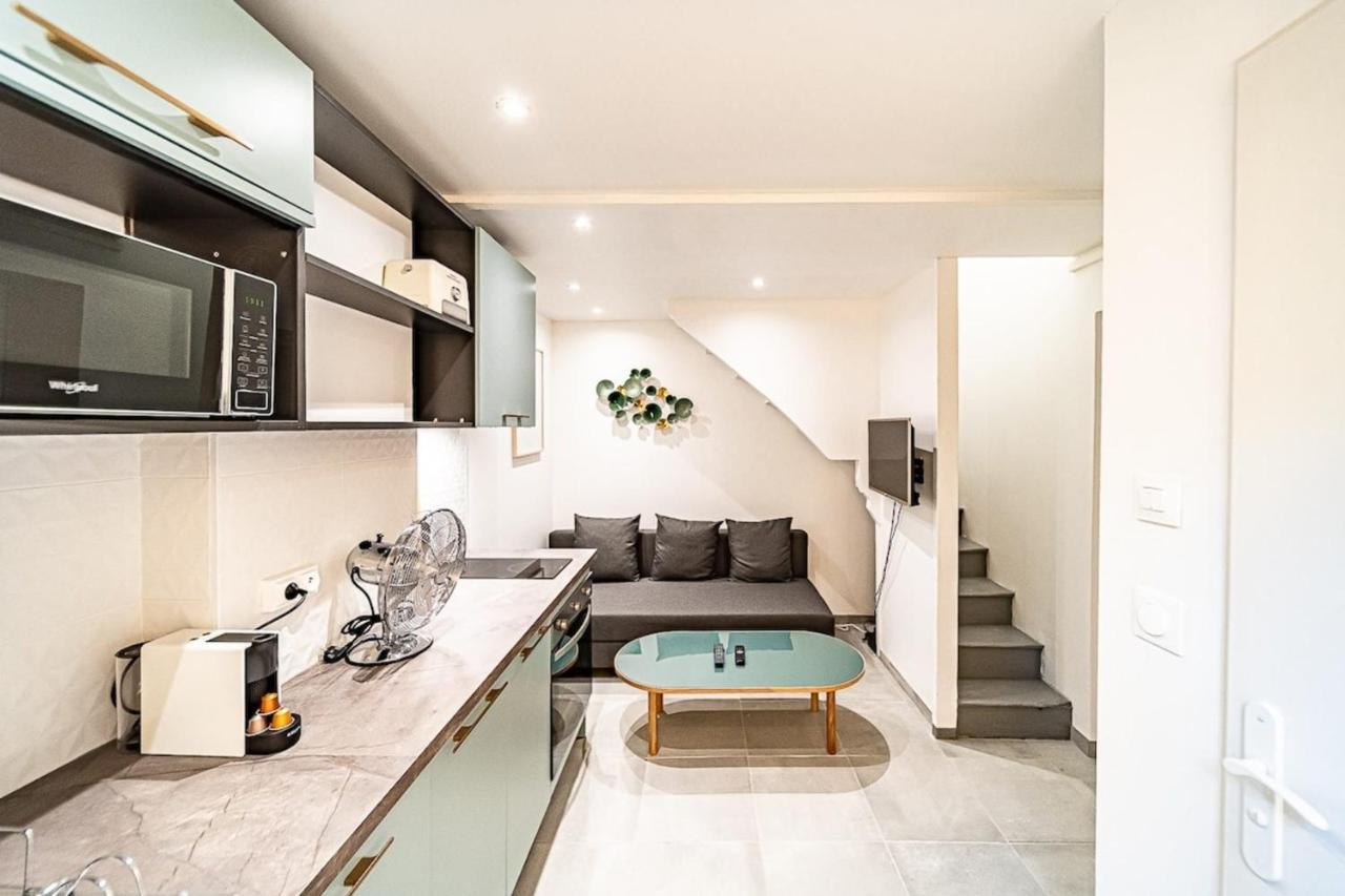 Le Zola - Duplex 4 Pers- Republique 维勒班 外观 照片
